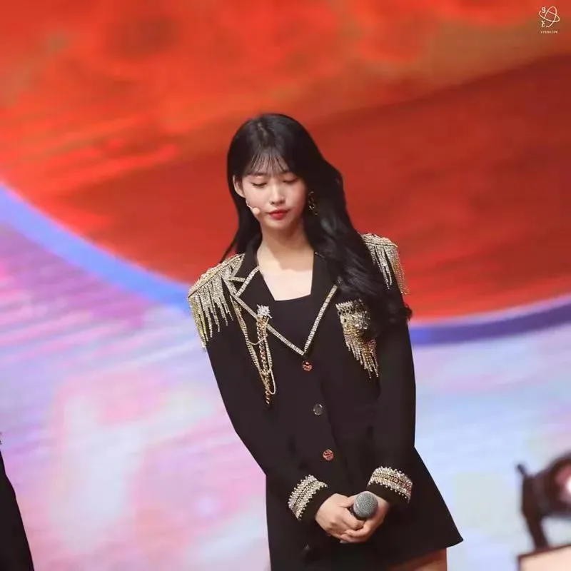 

DY20KPop Performance с кисточками на плечах, новая корейская команда, одежда для пения, певицы, женский костюм, одежда для джазовых танцев, женская одежда Cos