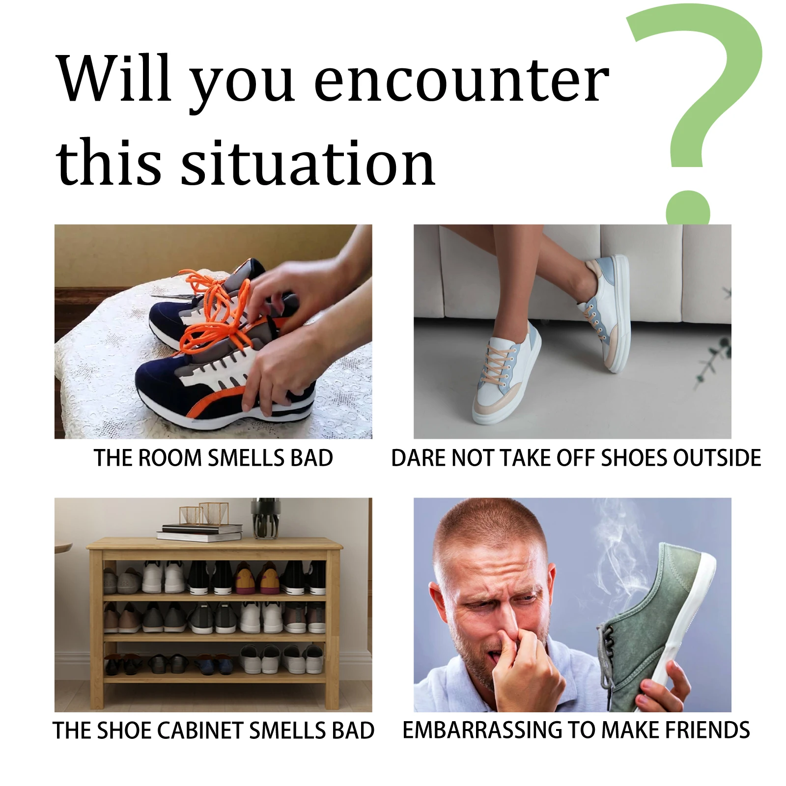 Deodorant Shoe Stickers - Quick Odor Removal, Sweat - Absorbing & Invisible Freshness