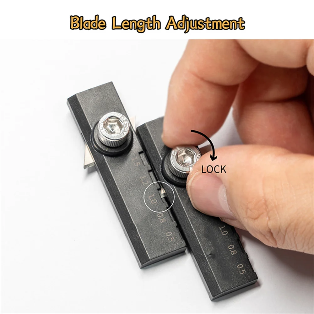 LIANG-0237 Marking Knife Precise Adjustable Replacement Drop Scribe Cutter for Model Building Tools Hobby DIY Accessories