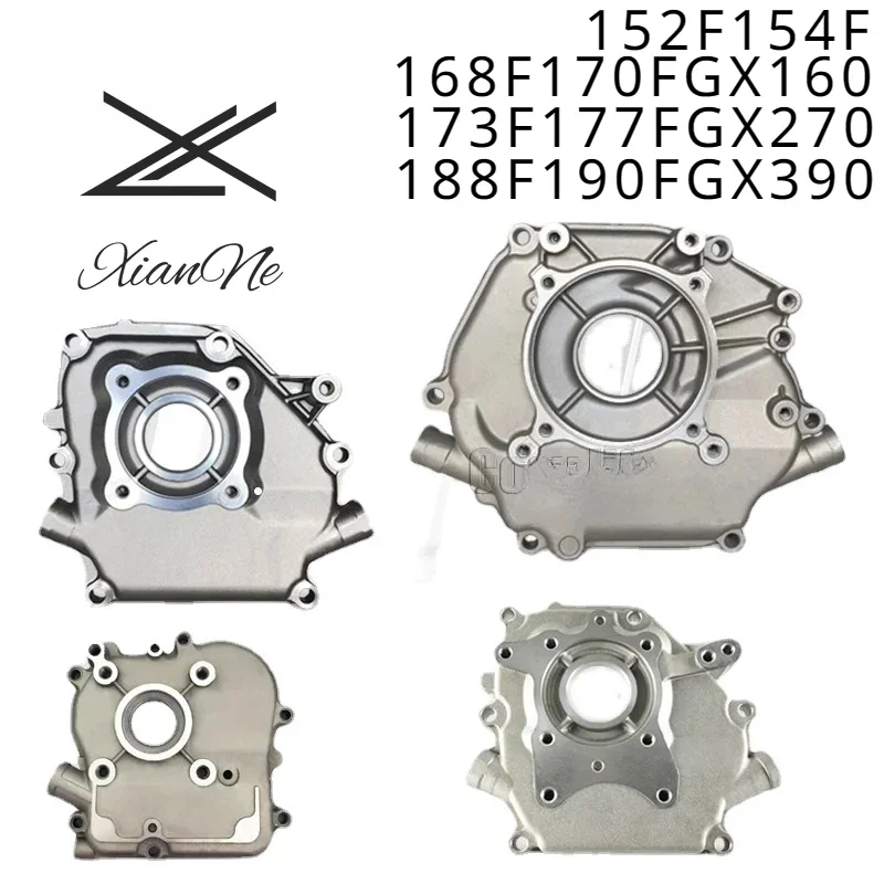 Crankcase Side Cover Fits For 152F 168F 170F 177F 188F 190F GX160 GX200 GX390 Gasoline Engine Water Pump accessories