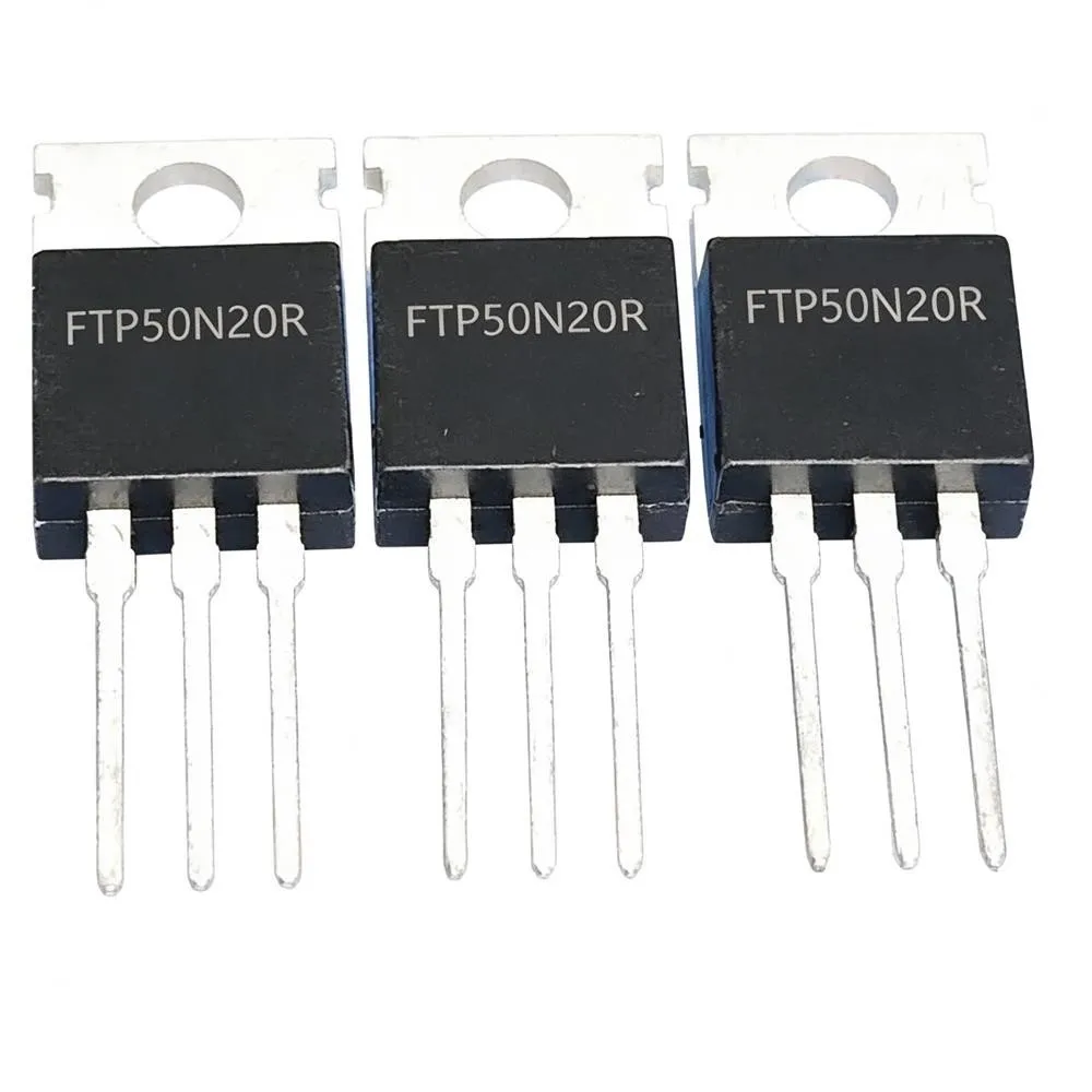 5PCS FTP50N20R 50A 200V VNP14N04 42V 14A STPS30L40CT 40V 30A BTA208-600E 600V 8A FMV08N60E 08N60E TF470 AOTF470 75V 50A