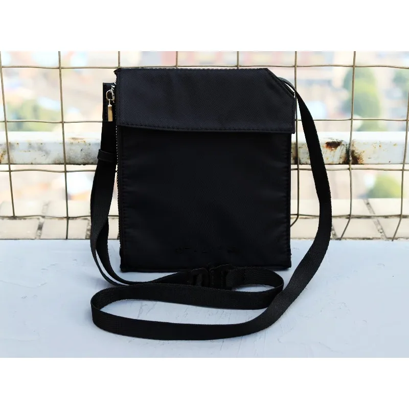 High Street ALYX Embroidery Letter Nylon Canvas Shoulder Crossbody Bag Casual Streetwear