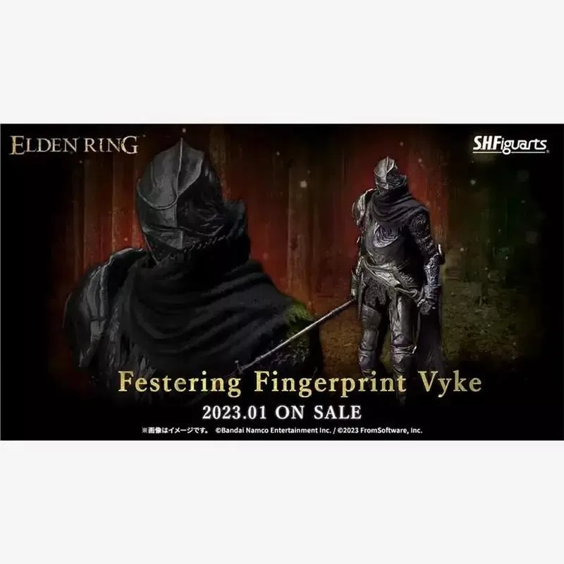 Special Offer Bandai SHF Elden Ring, Old Man Ring, Knight of the Round Table, Burnt Fingers, Vic, Spot
