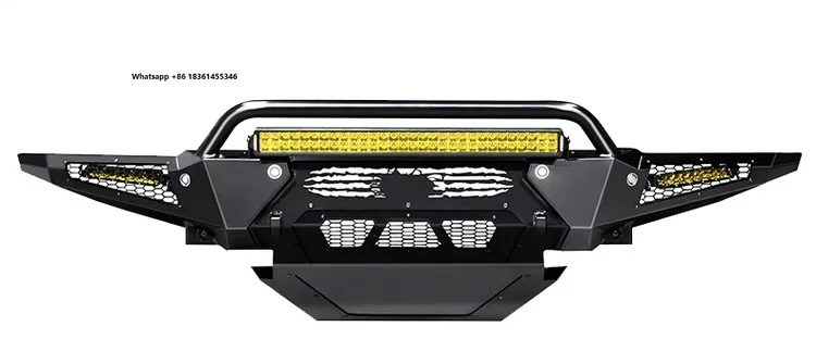 

For F-150 Raptor High Quality New Off-Road Crash Front Guard with Light Mount