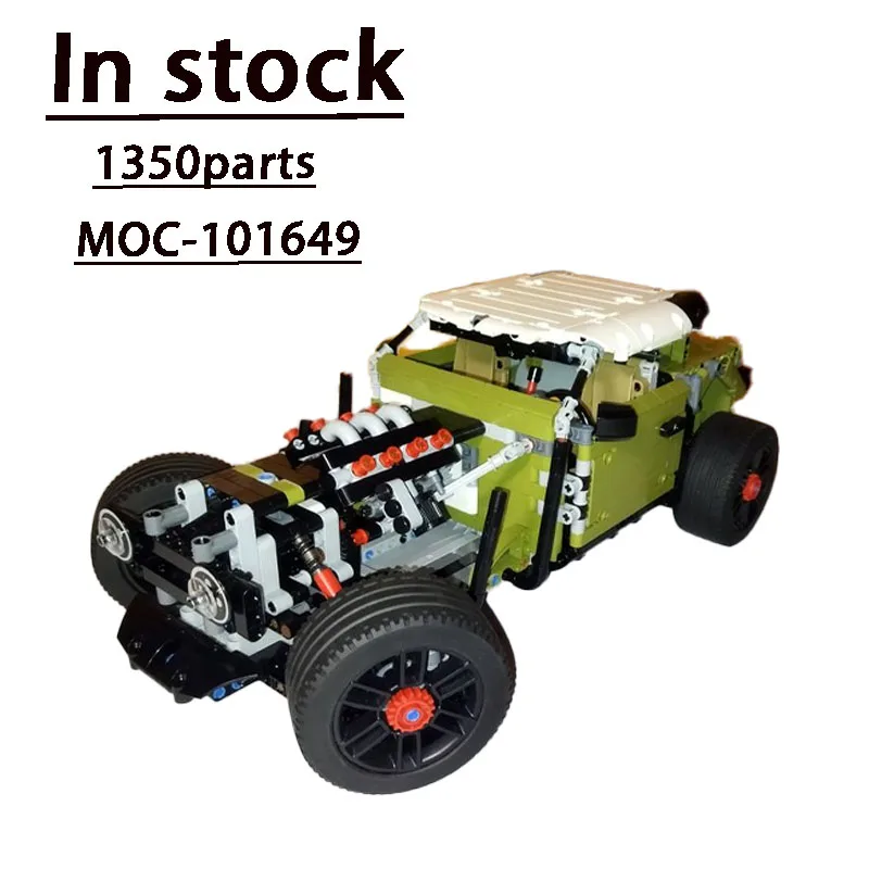 Classic 42110 Set Compatible with MOC-101649 New Hill Climber Assembly Block Model • 1350 Parts Children's Birthday Toy Gift