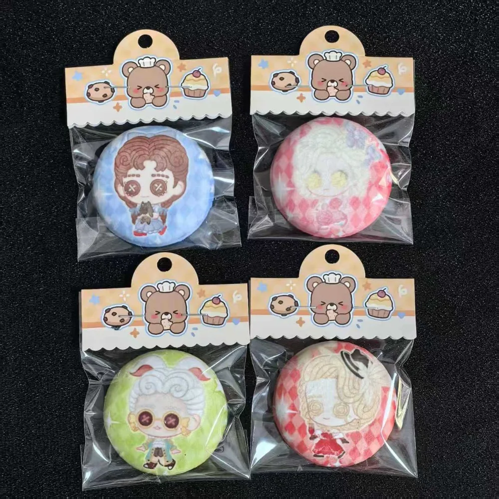 Kreatives Spiel Identität V Cartoon Anime Abzeichen Bar Freddy Riley Anwalt Arzt Peripherie Brosche Fan Sammlung Gedenkgeschenk