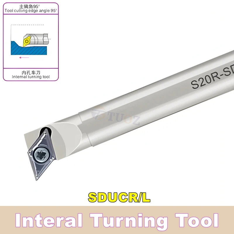 أدوات تحول باستخدام الحاسب الآلي SDUCR SDUCL SDQCR SDQCL 07 11 أدوات مملة الماس S08K S12M S16Q S20R S25S أصحاب الأدوات الداخلية من نوع المسمار #1