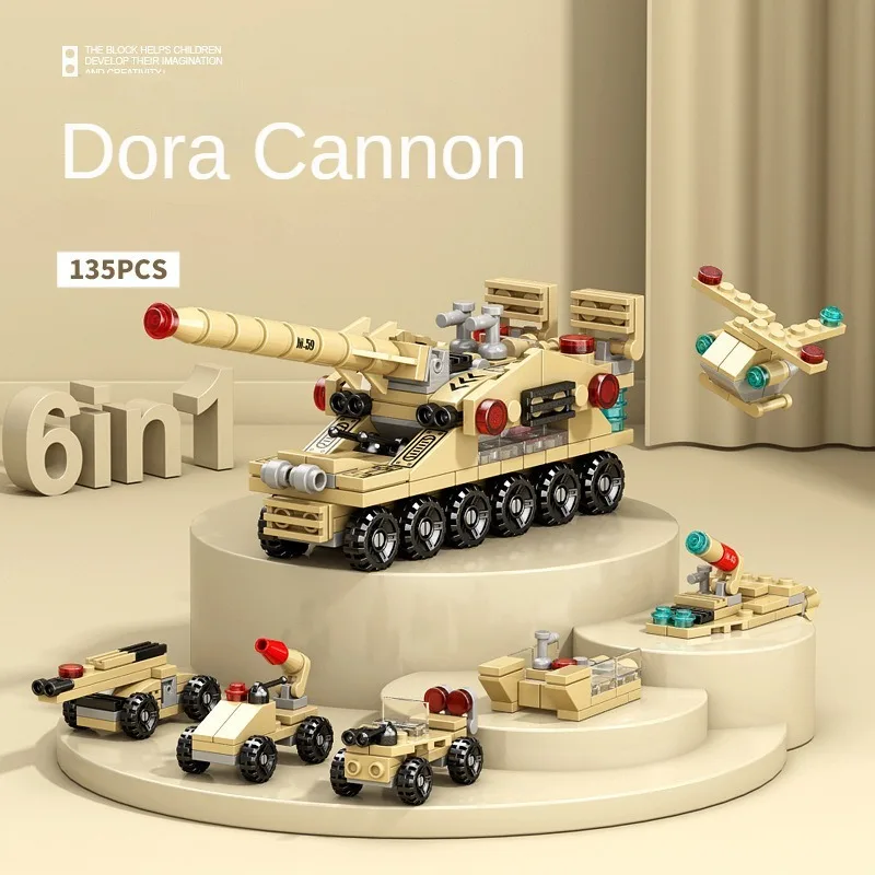 

Doraemon Cannon Combination Model Children's Building Blocks Puzzle Building Blocks Toys