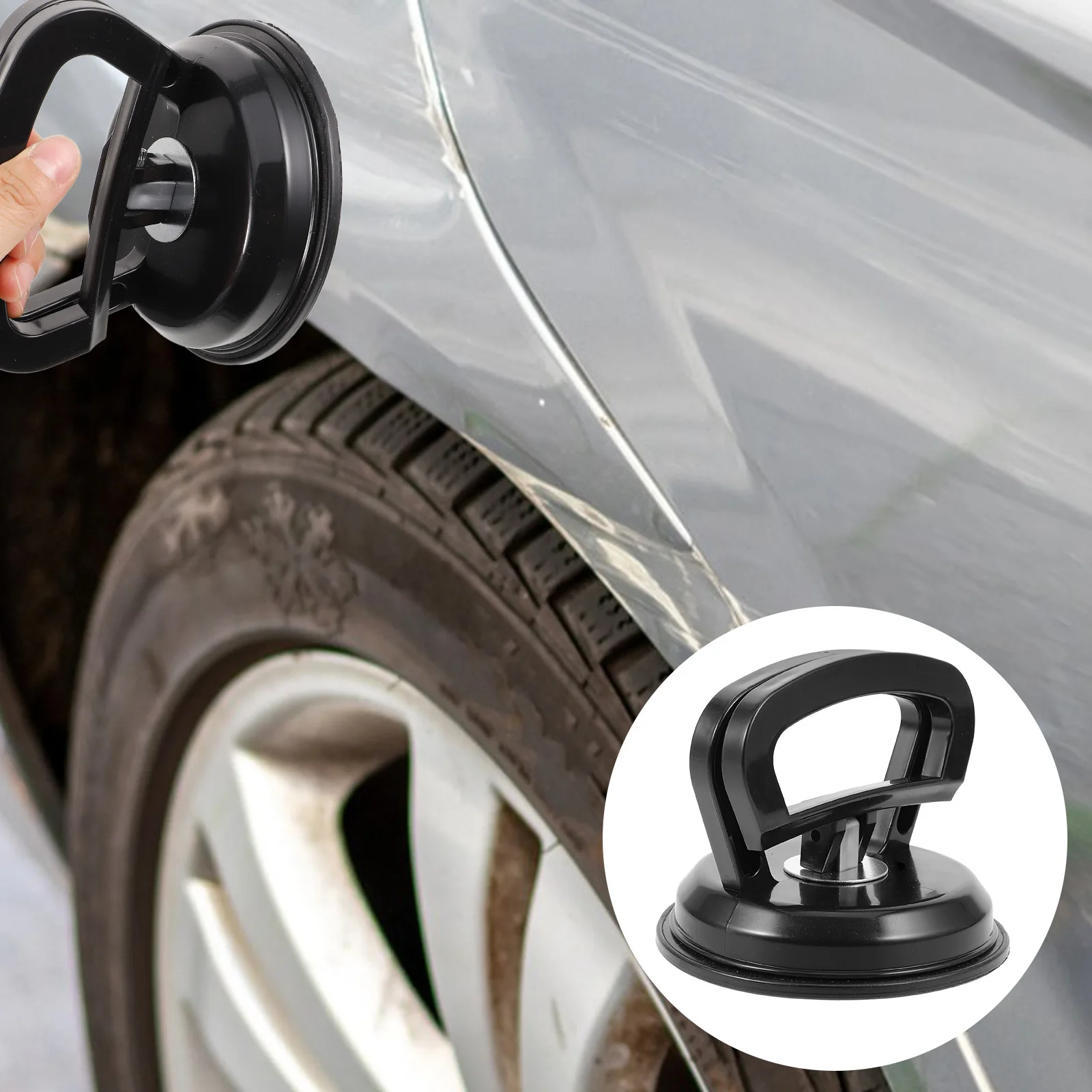 

Suction Cup Repairer For Car Suction Cup Tile Aluminum Panel Auto Bodywork Removal Tool Heavy Duty Puller Kit