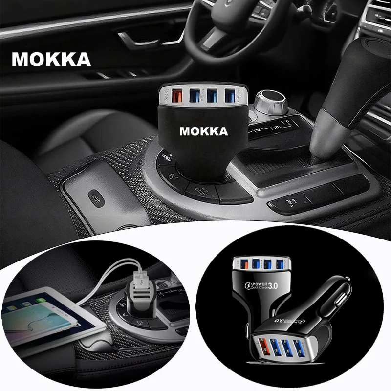 

Multi-functional USB Type C 35W Fast PD 4 In1 Electric Adapter Car Charger For Opel Mokka Logo Insignia Zafira Corsa Meriva Auto