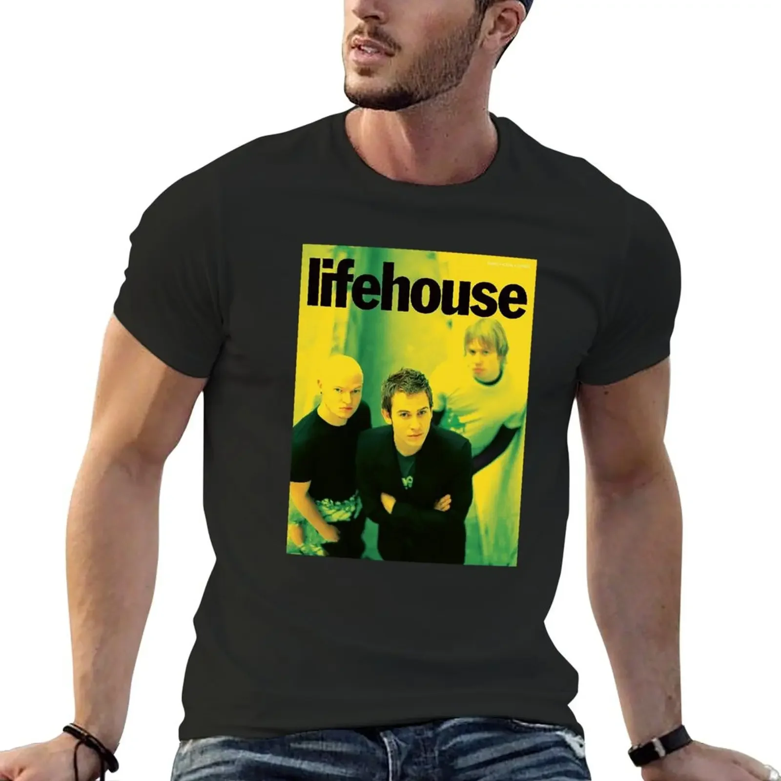 

lifehouse T-Shirt sublime plain blanks oversized t shirts for men