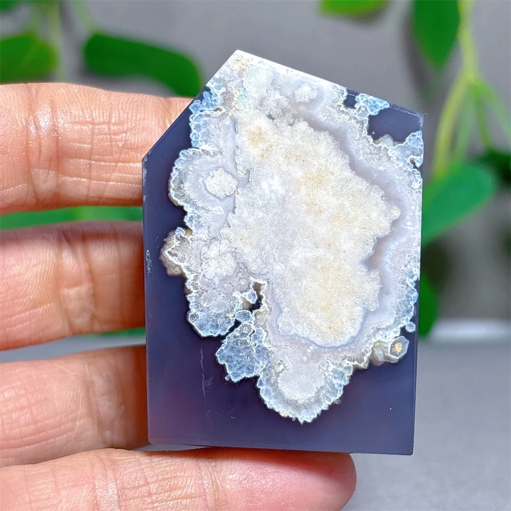 Fleur Agate forme libre cristal pierre naturelle Quartz pierre minéraux décoration de la maison Reiki artisanat cadeaux énergie guérison chance amour