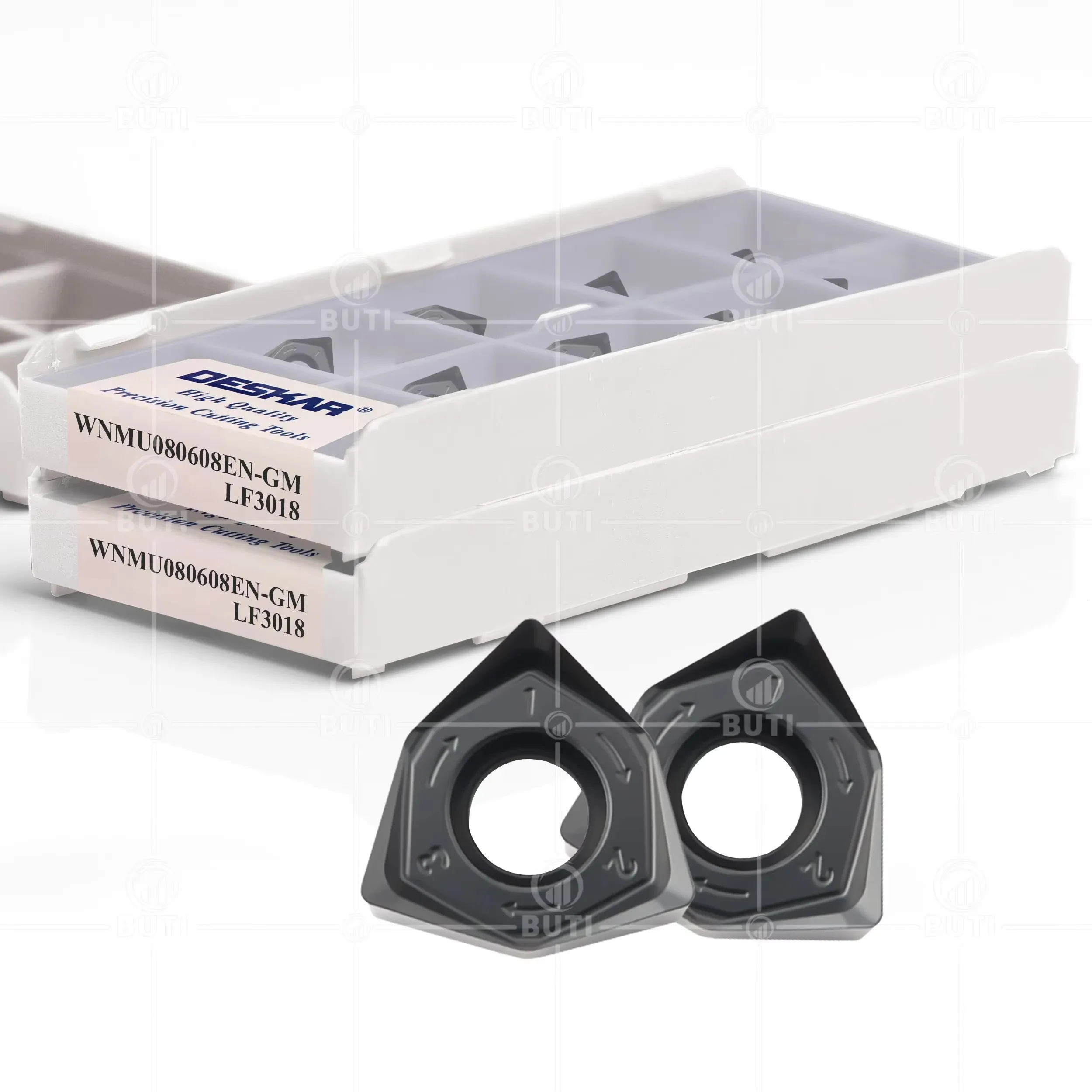 

DESKAR Оригинальный APKT160408-HM APMT1604PDER-H2/WNMU080608EN-GM LF3018 Вставки Токарный станок с ЧПУ Фрезерная серия Лезвия Чугун