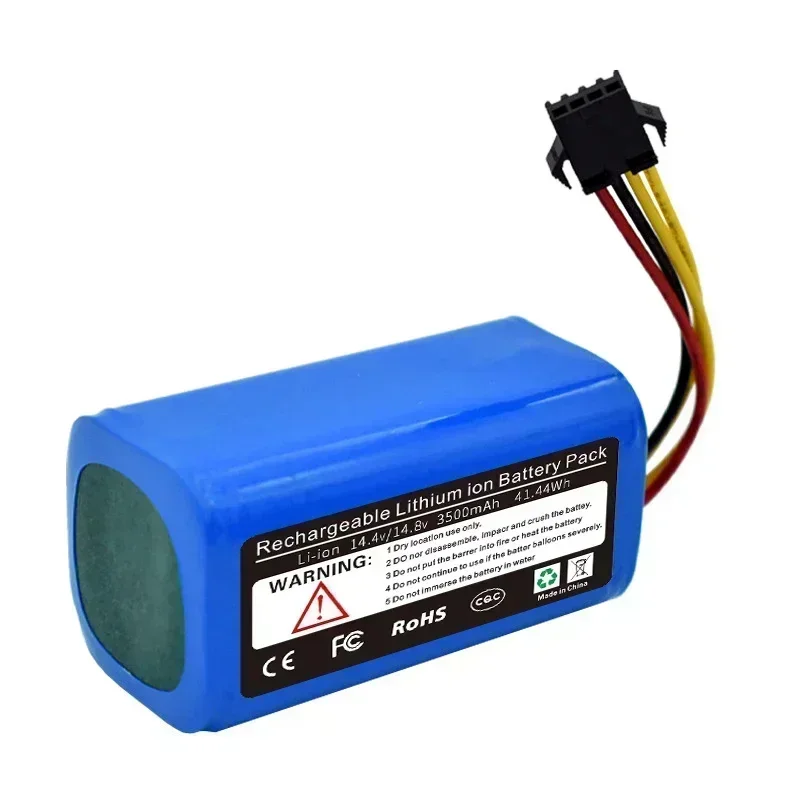 2025 nueva batería Original de 14,4 V/14,8 V 3500mAh para robot aspirador Redmond RV-R270 RV-R450 Kassel SQ-1020 TB33 FM-R370