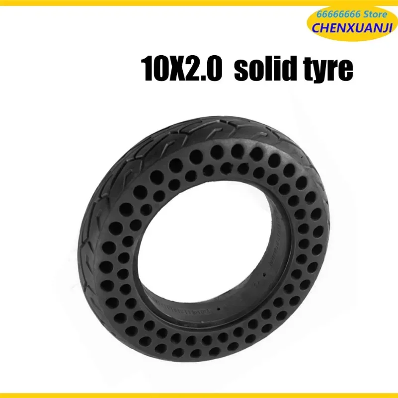 10X2.50 10X2.125 10X2 solid tire 10 inch airless rear wheel motor tire puncture resistant durable tire replacement parts