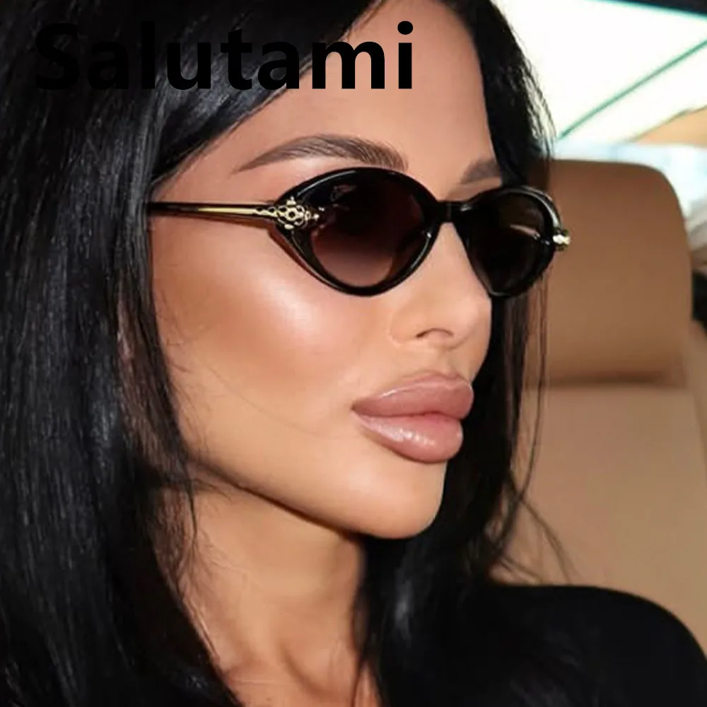 Vintage Mode Schlangenkopf Kleiner Rahmen Cat-Eye Sonnenbrille Damen Neue Markendesigner UV400 Damen-Sonnenbrillen 2026 Herren Outdoor-Brillen