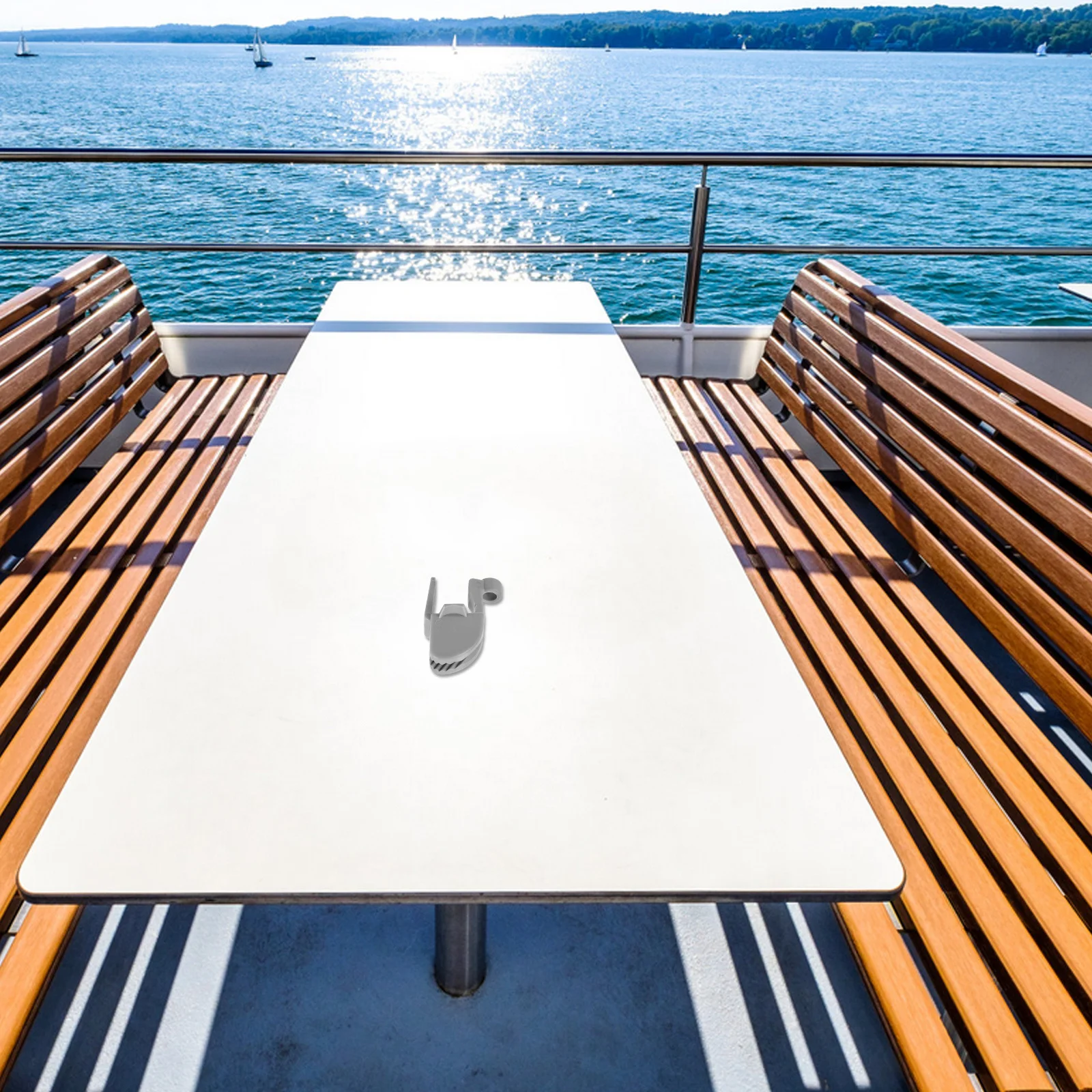 

2Pcs Boat Dock Bumpers Clips Strong Nylon Boat Bumper Hangers for T Rail Attachment Boating Safety Accessories