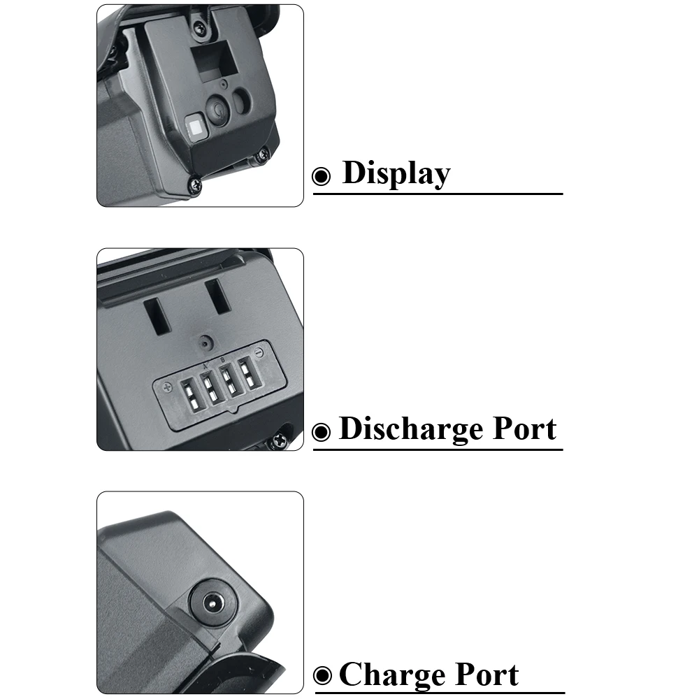 Smartmotion Step through Ebike Battery pack 36V 48V 10.4Ah 13Ah 16Ah 17.5Ah Twitter EM5 EM6 EM8 EM9 Electric Bike batteries