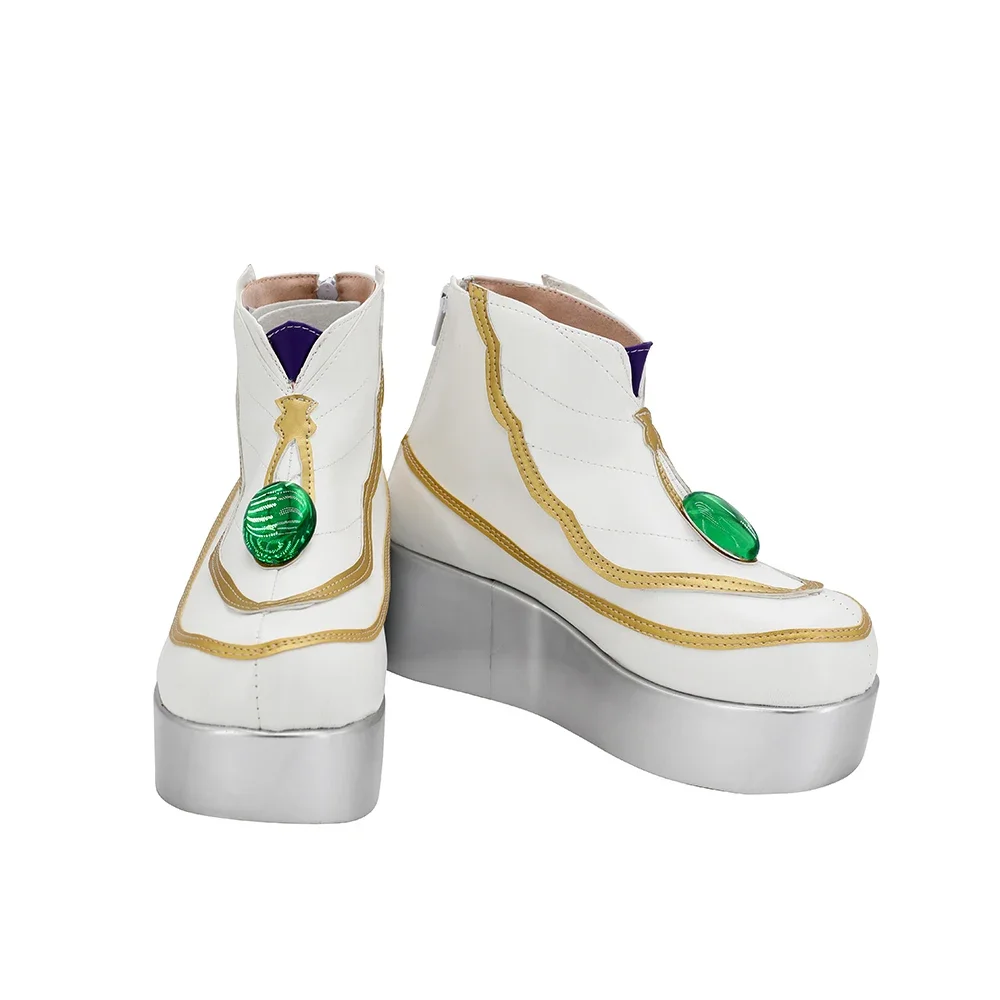 FGO 레오나르도 다빈치 신발 코스프레 Fate Grand Order 레오나르도 다빈치 코스프레 부츠 흰색 신발 맞춤 제작