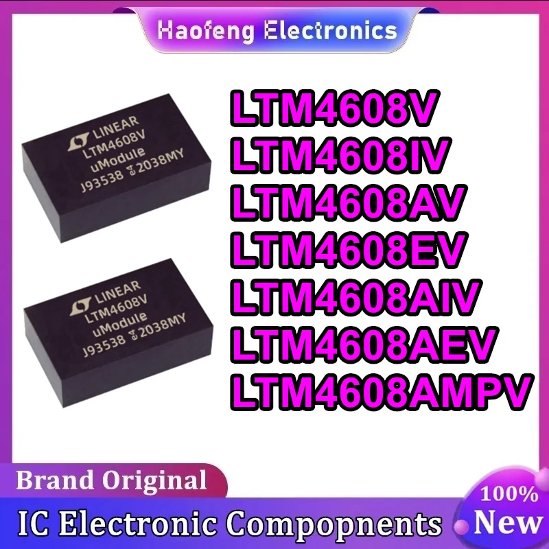 

LTM4608V LTM4608IV LTM4608AV LTM4608EV LTM4608AIV LTM4608AEV LTM4608AMPV LGA-68 IC-чип 100% новый оригинальный в наличии