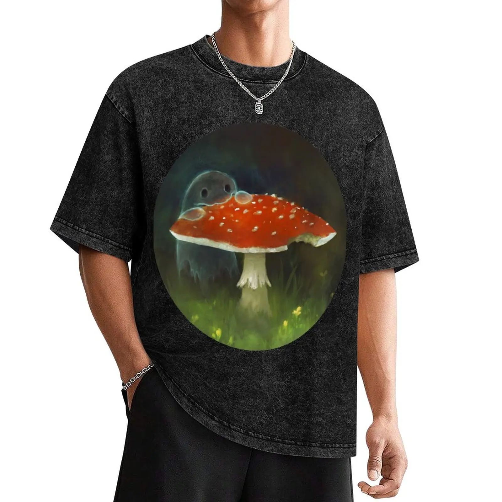 

Mushroom Eater T-Shirt man t shirt rapper graphic tees blanks plain t shirts men