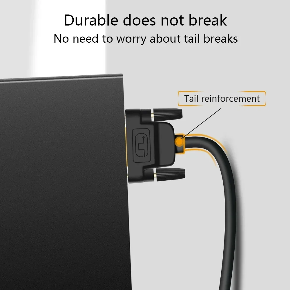 كابل DVI عالي السرعة 1 متر، 1.8 م، 2 م، 3 م قابس مطلي بالذهب ذكر-ذكر DVI إلى كابل DVI 1080 بكسل لـ LCD DVD HDTV XBOX