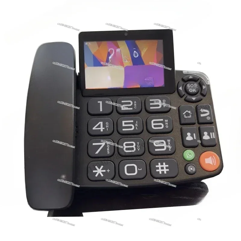 Android Fixed Wireless Landline 4G SIM Network Video Phone Global Universal Elderly WIFI Video Mobile Phone Home Office