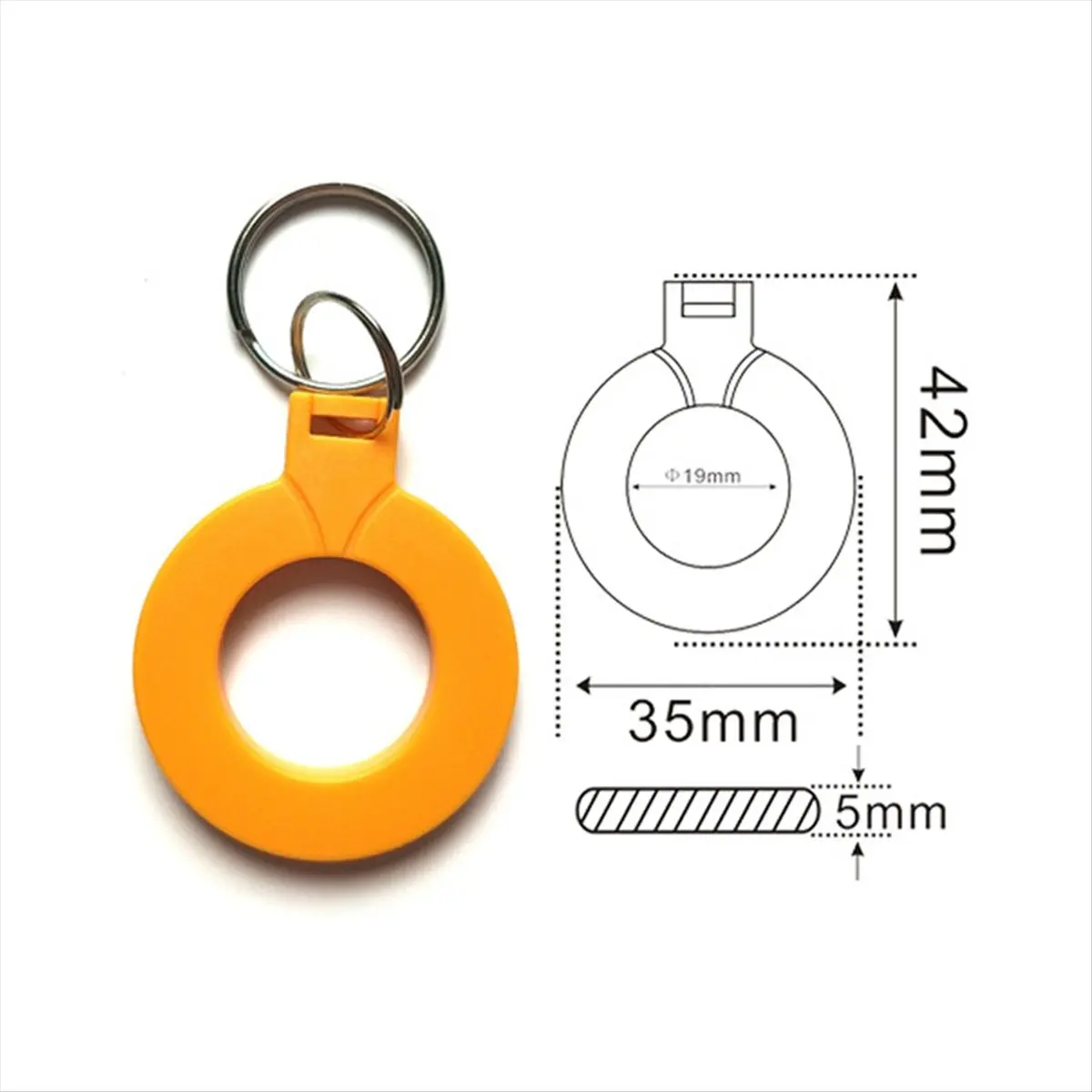 Essential 10Pcs 13.56MHZ CUID Keyfobs CUID Changeable MF S50 1K IC Keys Keyfobs Token Tags NFC Clone Copy Block 0 UID Writable