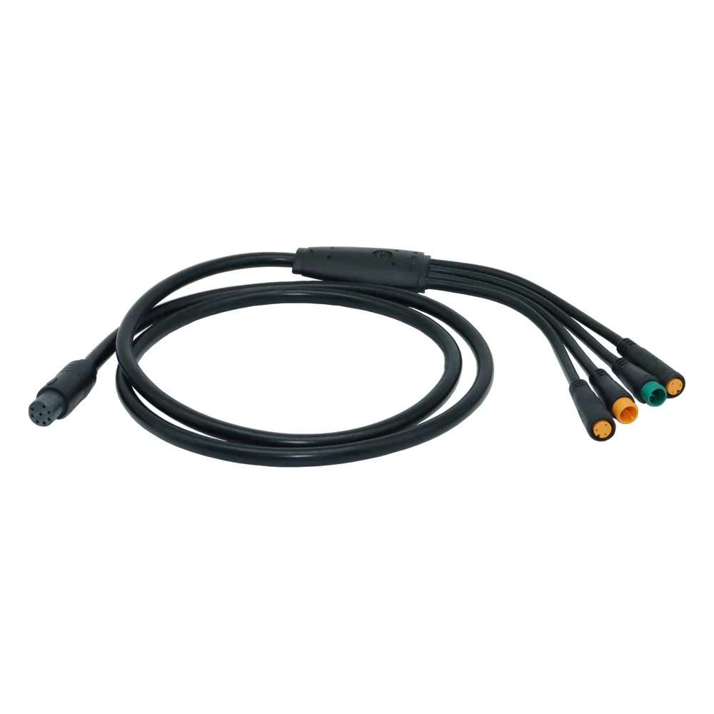 Tongsheng TSDZ2 TSDZ2B Julet 1T2 1T4 Display Cable 8PIN Connector Waterproof for Tongsheng Mid Motor 6PIN 5PIN Display