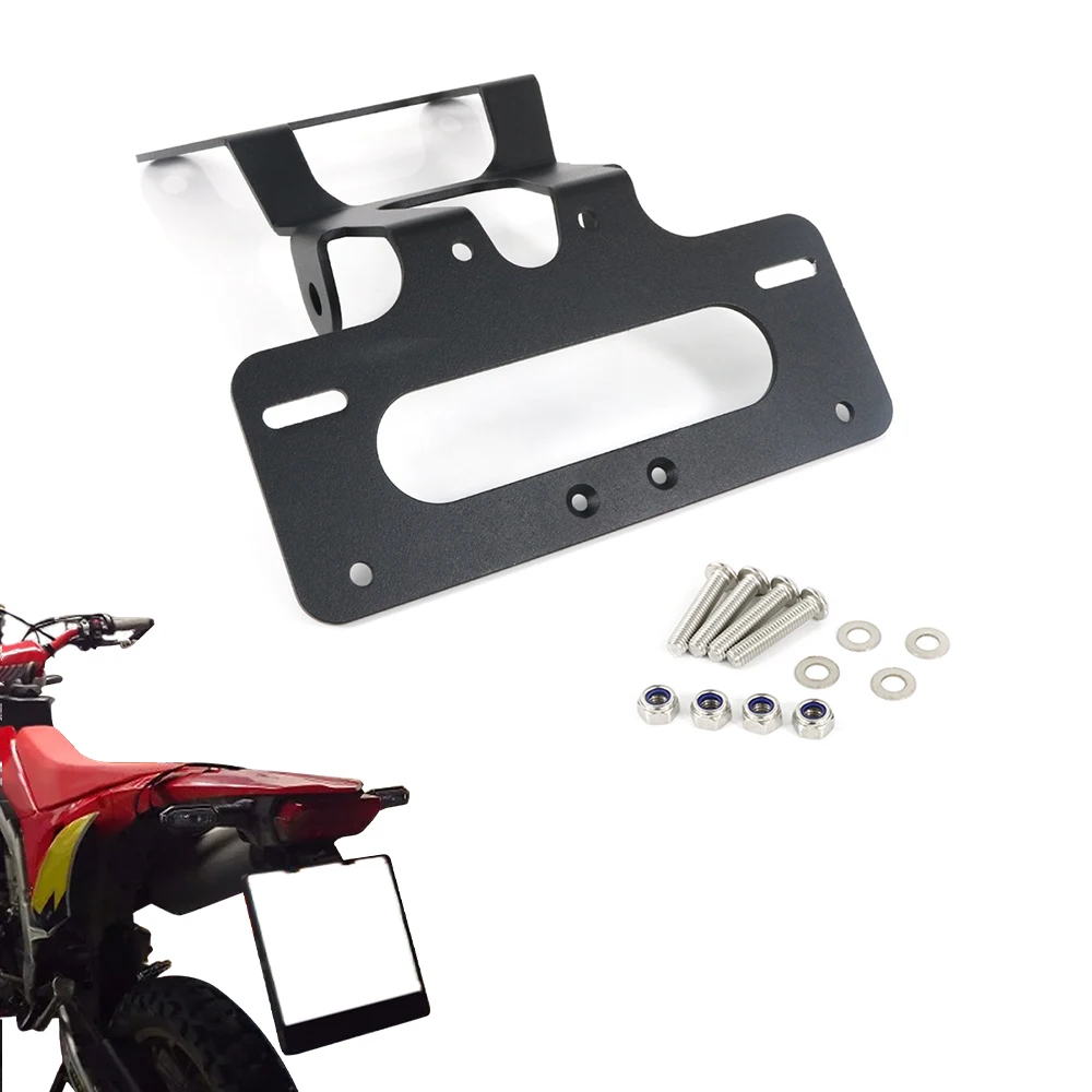 

Fit For HONDA CRF450L CRF450RL 2019-2024 CRF 450 L Motorcycle Rear Tail Tidy License Plate Holder Fender Eliminator kit Black