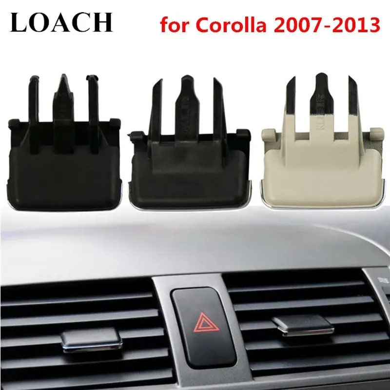 

Откидная подушка для вентиляционного отверстия кондиционера для Toyota Corolla 2007-2013, регулировка ветровой решетки, ручка Plectrum, зажим для Выпускной карты, ремонт деталей