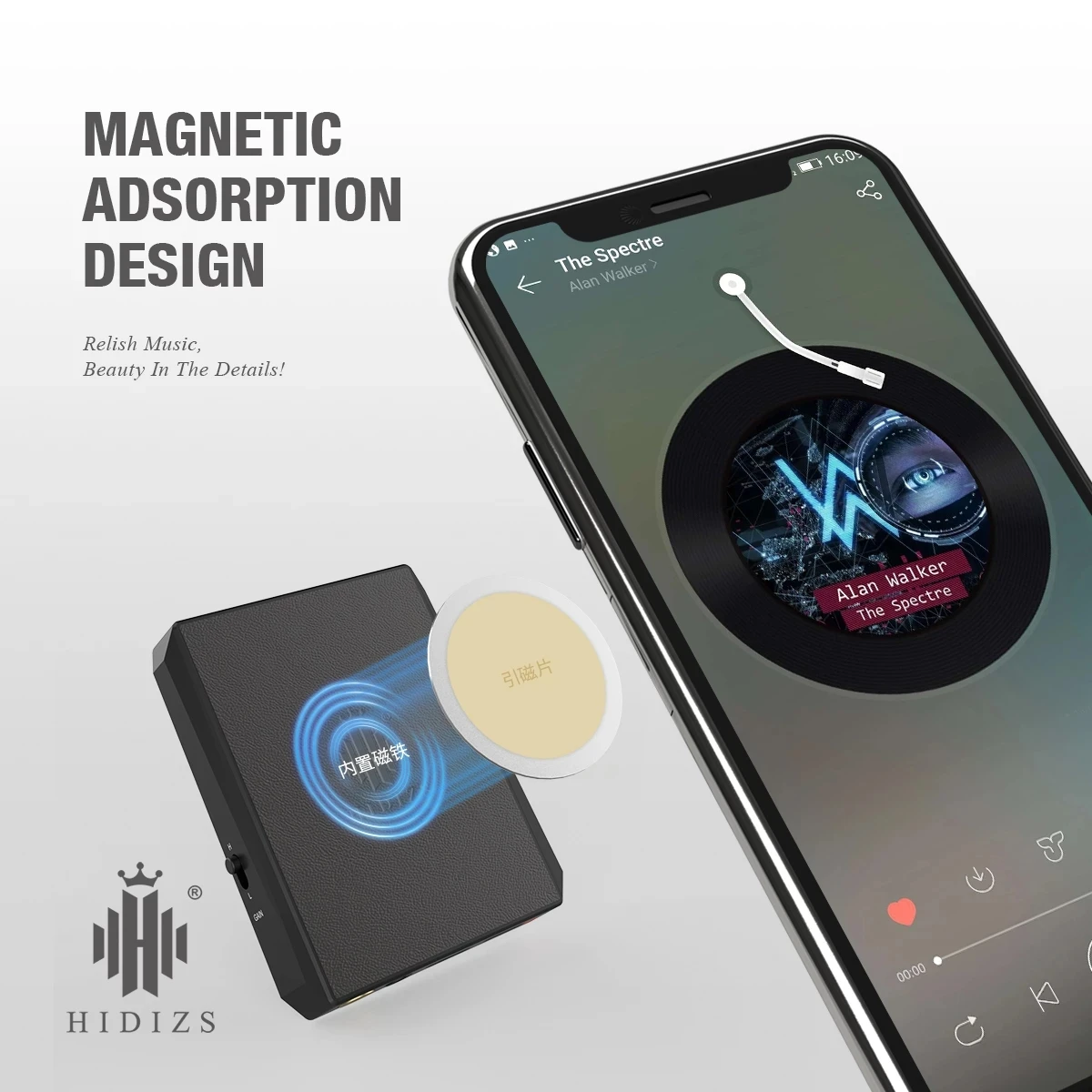 Hidizs Dh80 Dh80s Portable Headphone Amplifier Usb Dac Amp Dsd Decoding With Mqa Hifi Audio Dap For Os / Win / Android / Ios - Image 4