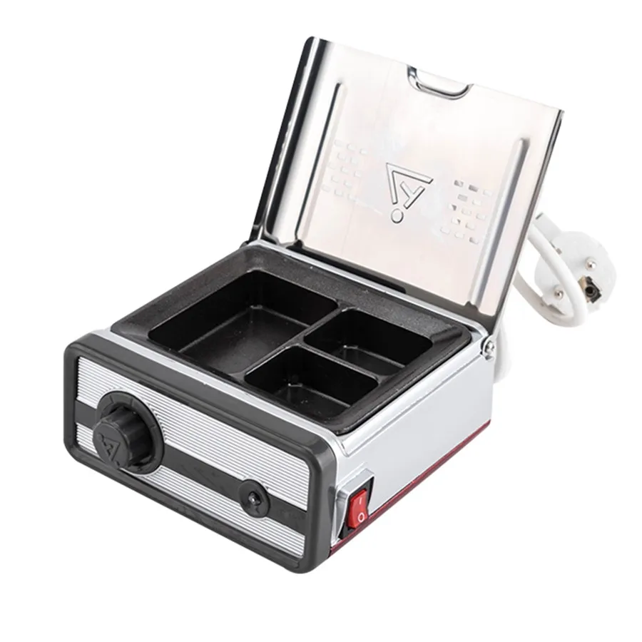 

Dental Wax Pot Device 3-Groove Wax Melting Machine Technician Melter Tool