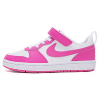 Nike Kidsren's Shoes Court Borough Low Recraft (Ps) Sports Shoes Fashion Trendy Velcro Kidsren's Low-Top Casual Sneakers Dv5457-123