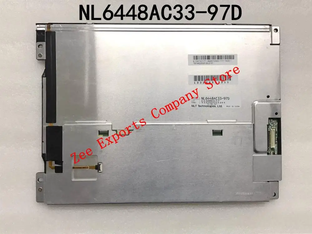 

NL6448AC33-97D 10.4 Inch LCD Screen Display Panel for Industrial Equipment for NLT 100% Tested for Shipping NL6448AC33 97D