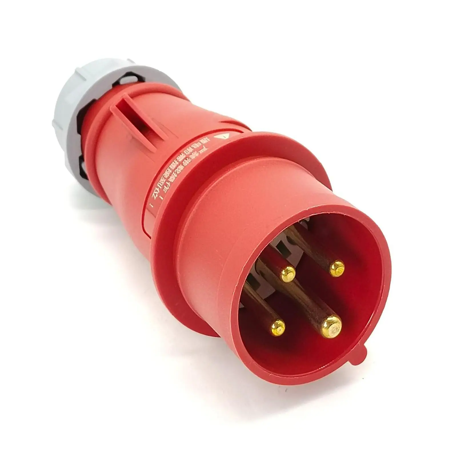 IEC60309 Waterproof CEE Industrial Connector Plug 4Pin 16A 380V-415V 3P+E IP44
