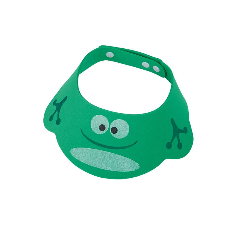 【K】Baby Shower Hat Adjustable Kid Shampoo Bath Cap Wash Hair Waterproof Head Cover Ear Shield Children Shampoo Cap Bath Visor