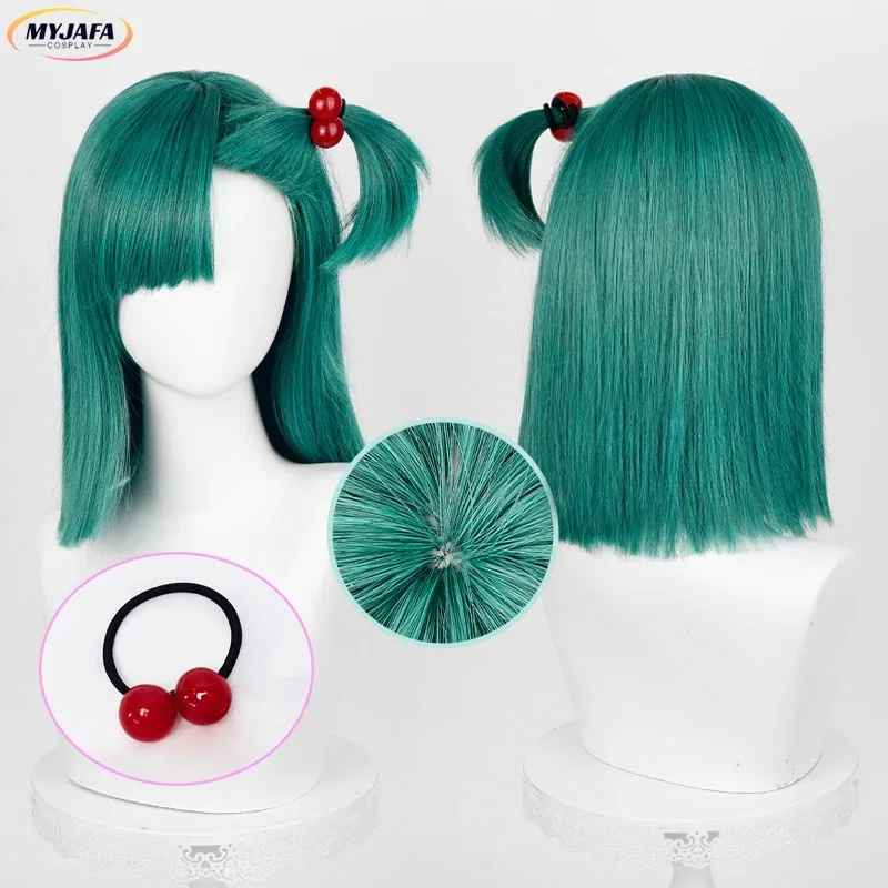 

Bulma Косплей Парик Аниме Берма Короткий Зеленый С Аксессуарами Термостойкие Синтетические Волосы Парики Для Хэллоуина + Кепка Для Парика
