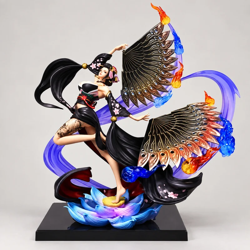 Figura de Nico Robin de One Piece, 31 cm, serie Kabuki Resonance, modelo de anime 2D de una hermosa chica para exhibición.