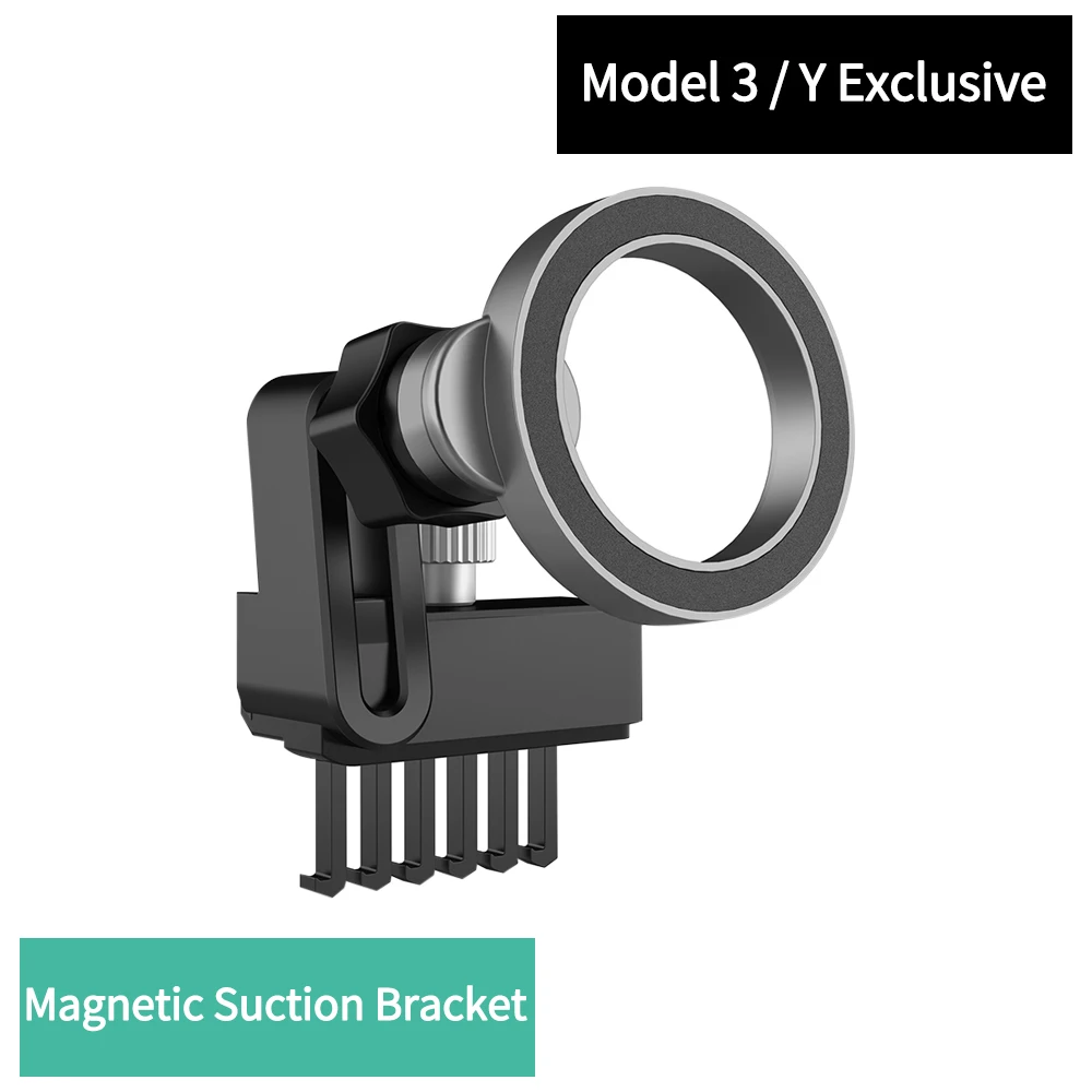 

For Tesla Model 3 Model Y Car Cell Phone Mount Stand Universal Magnetic Auto Phone Holder for iPhone Xiaomi Samsung GPS Brackets