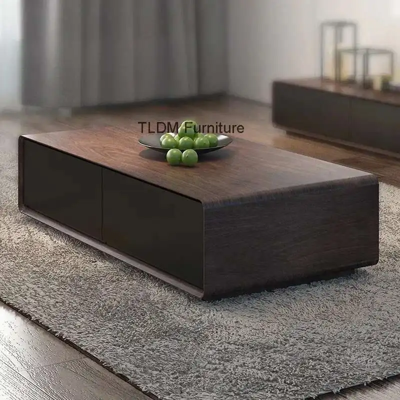 

Modern Luxury Coffee Tables Nordic Aesthetic Unique Coffee Tables Square Design Glam Mesa De Centro Sala Living Room Furniture