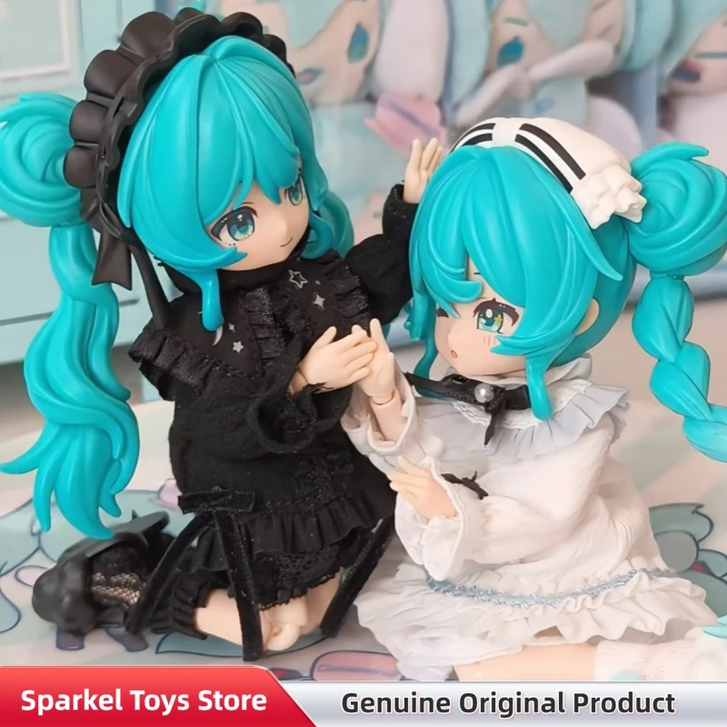 初音ミク-音楽シリーズの序章-mjd-ブラインドボックス-かわいいアクションフィギュア-デスクオーナメント-モデル玩具-ミステリーボックス-ギフト