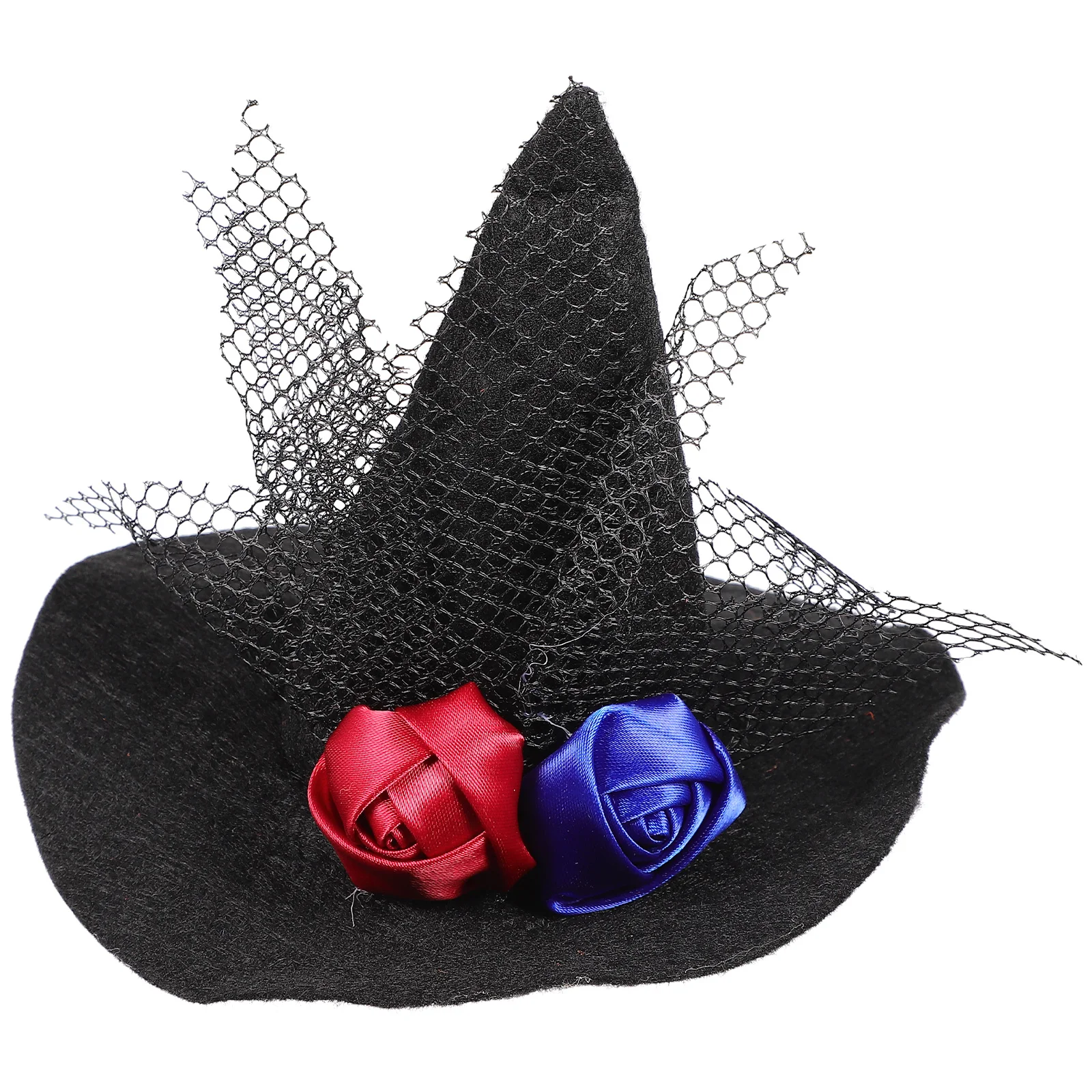 

Halloween Dog Hat Cat Small Animal Costume Black Non-woven Fabric Hats for Cats