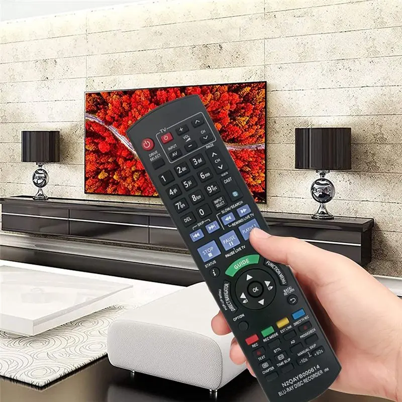 DT75！ N2QAYB000614 for Panasonic DVD Blu-Ray Player DMR-BWT700EB DMR-BWT700 DMR-BWT800EB DMR-BWT800 Remote Control Replacement