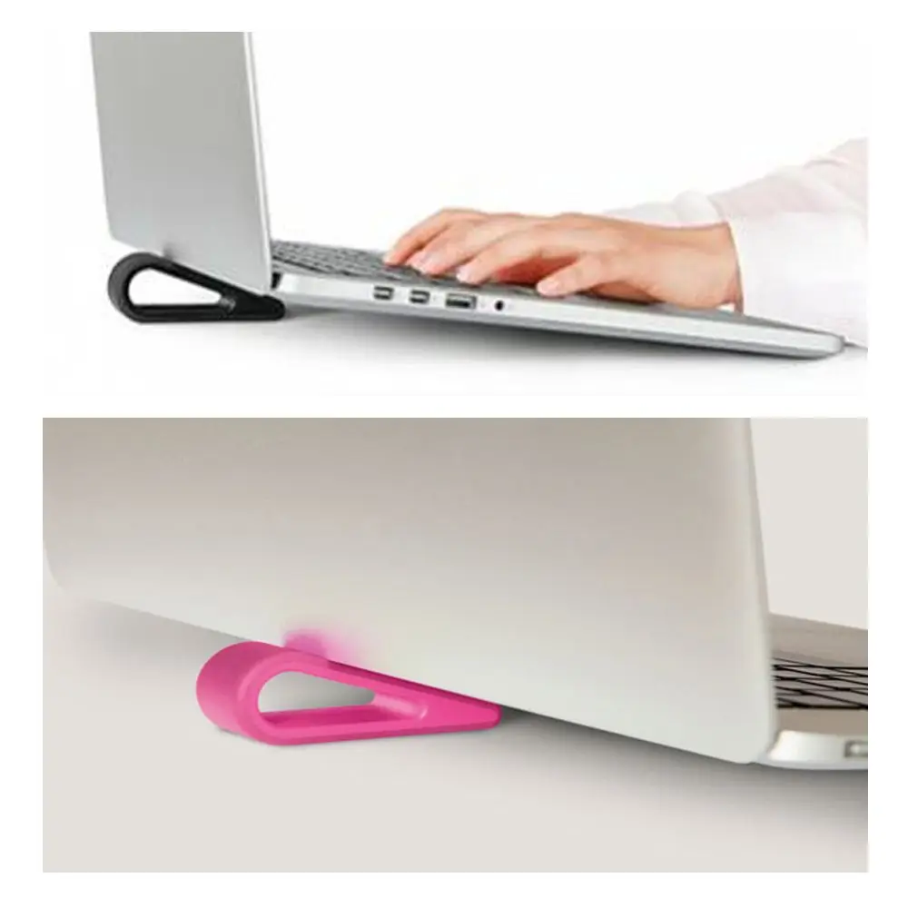 

1pc Office Supplies Pad Computer Adjustable Bracket Laptop Stand Increased Shelf Cooling Base