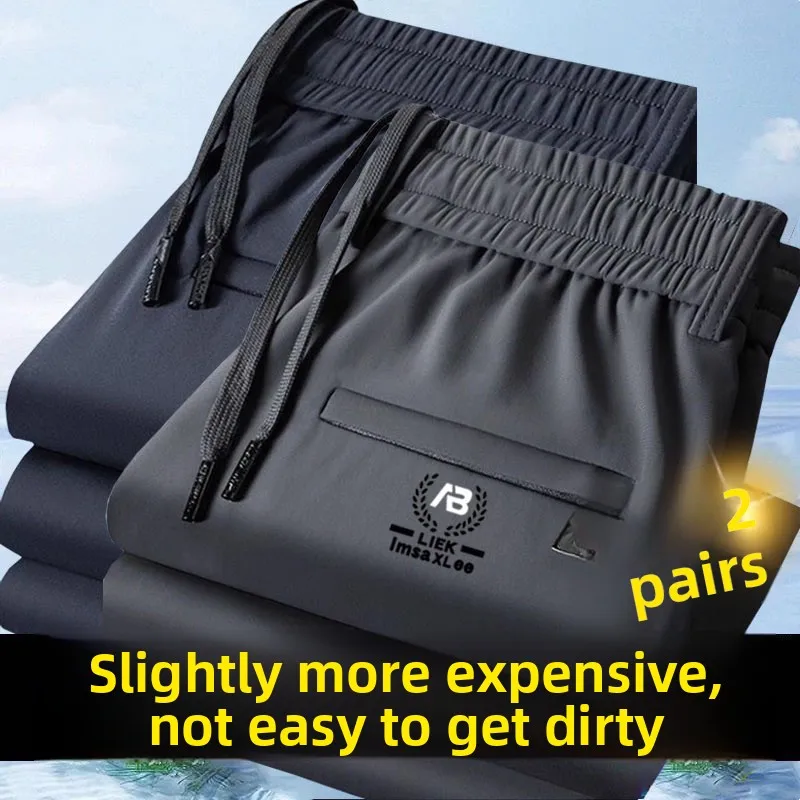 

Men's Casual Straight Leg Pants Fce Lined Comfortable Warm Outerwear Autumn Winter Faionable Polyester Fiber Straight Tu...