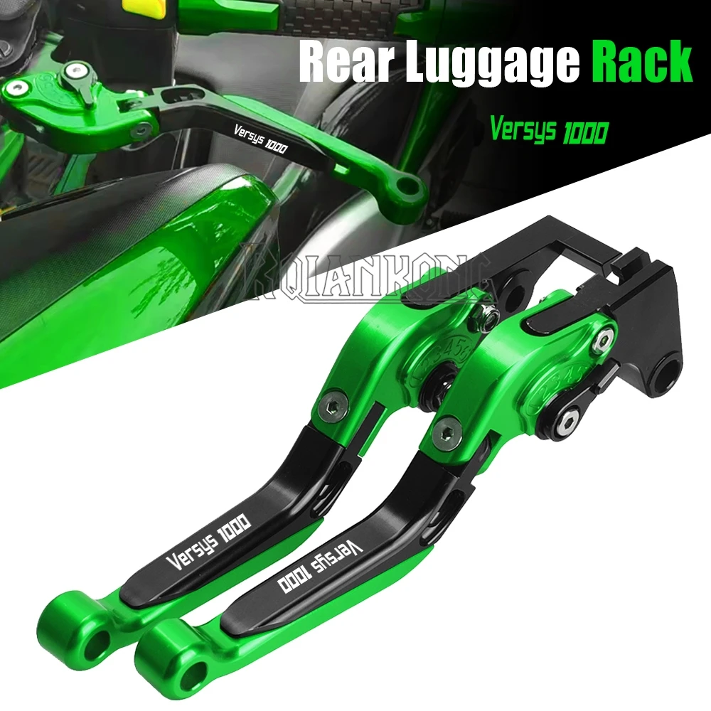 Versys1000 2015~ 2025 2024 2023 2022 2021 2020 Adjustable Brake Clutch Levers Motorcycle Accessories For Kawasaki Versys 1000