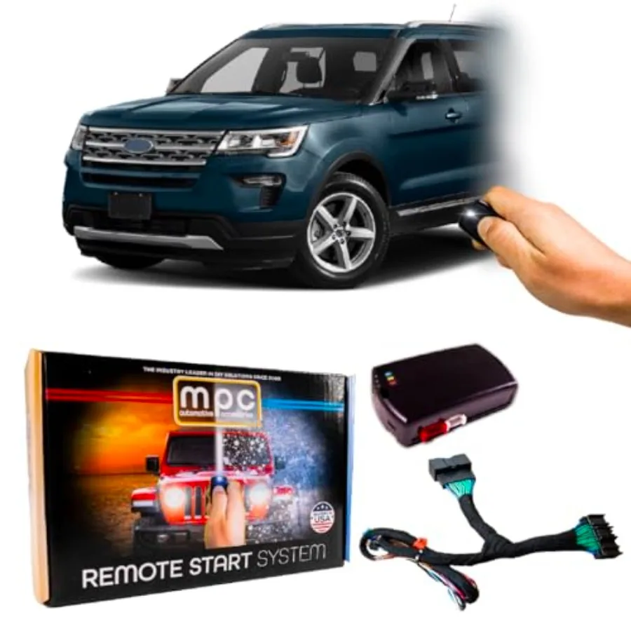

Дистанционный стартер MPC Plug N Play для Ford Explorer 20162019, с функцией бесключевого запуска газового двигателя, OEM-брелок Acti