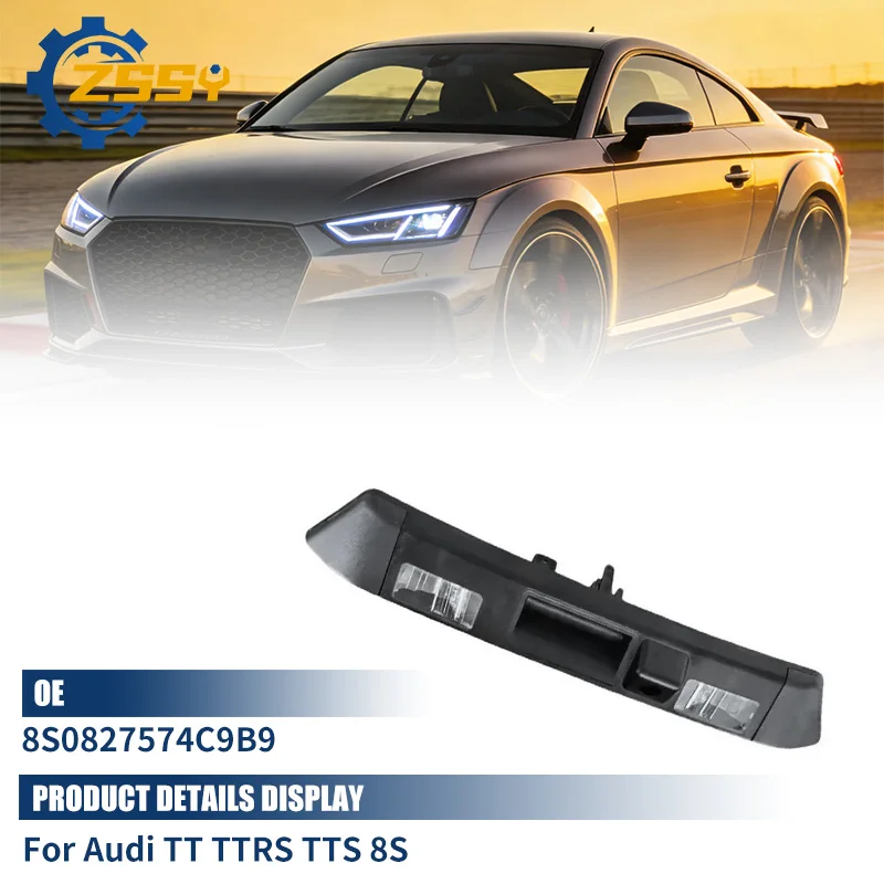 8S0827574C9B9 Car Trunk Lid Grip For AUDI TT/TTS/TTRS FV Coupe