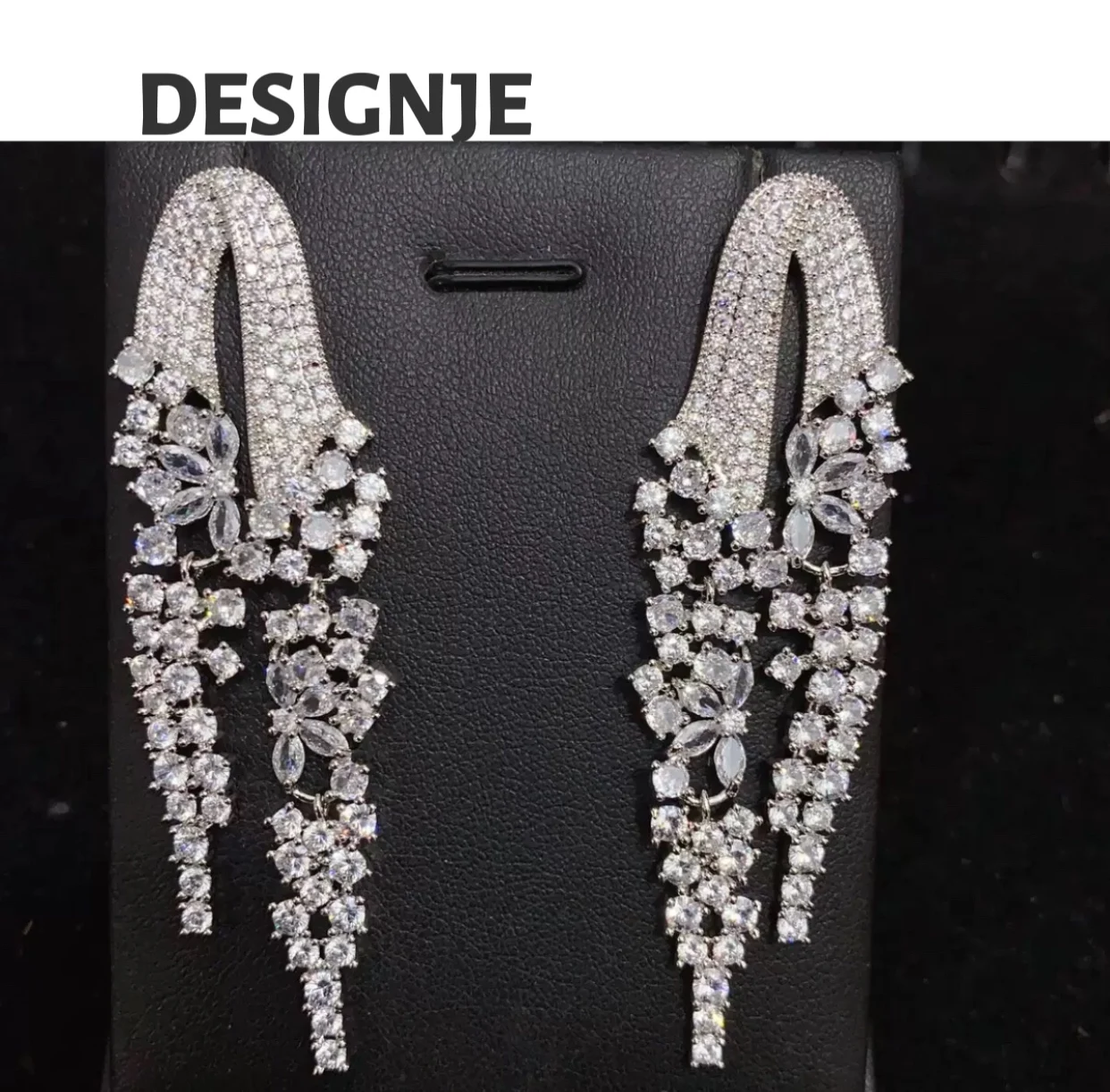 

High-end feeling gift clothing accessories auspicious meaning wheat earring long tassel fashionable elegant earring temperament